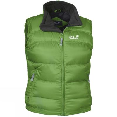 Chaleco De Plumas Jack Wolfskin Chogori Hombre Verde - Chile GSH462913